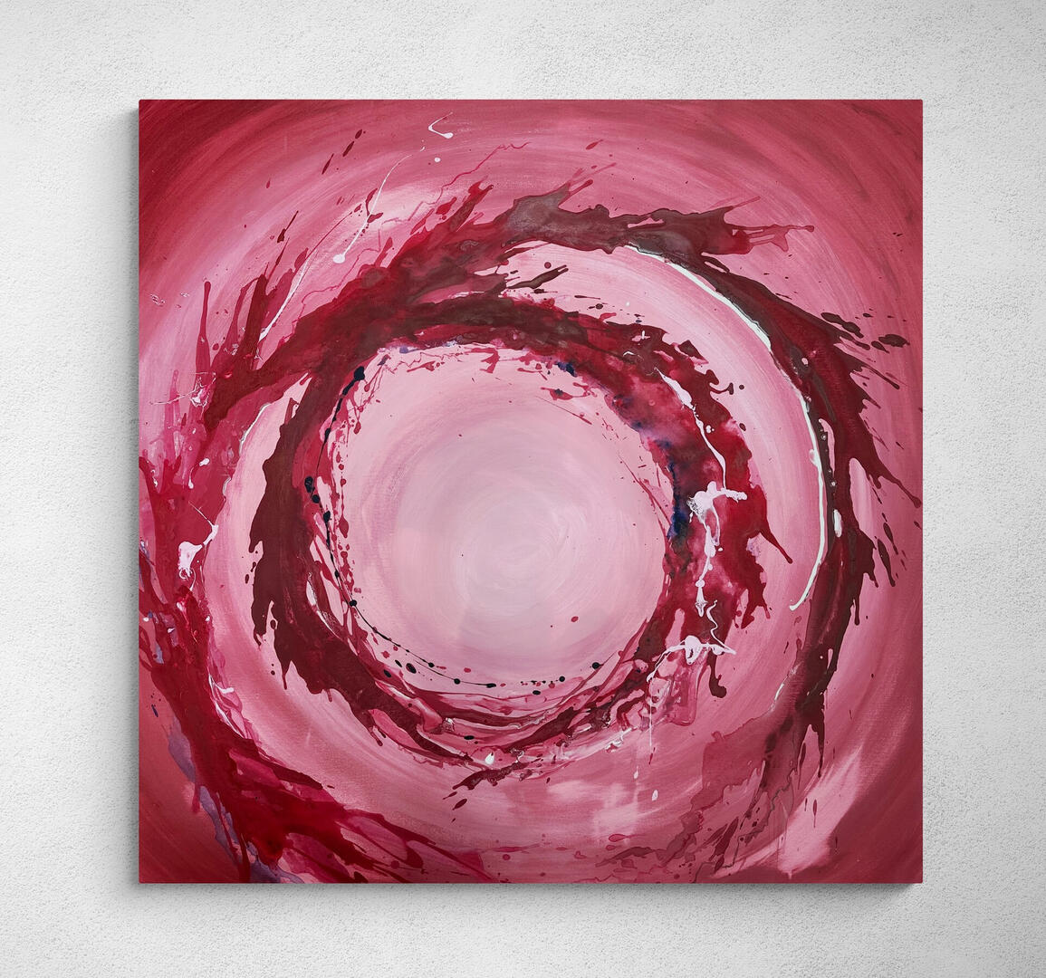 Acryl auf Keilrahmen 100x100cm